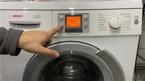 Bosch çamaşır makinesi logixx 8 sensitive